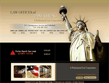Tablet Screenshot of janechunglaw.com